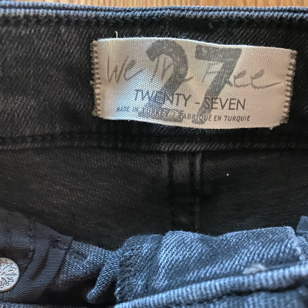 [NWT] Free People Black Denim Skinny Jeans - Picture 3 of 4